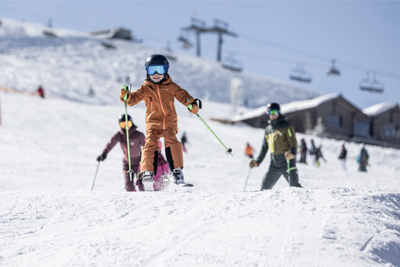 Skiles in Gerlos met de kinderen
